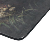 Tiger Head (von Abott Handerson Thayer) Schneidebrett (Ecke)