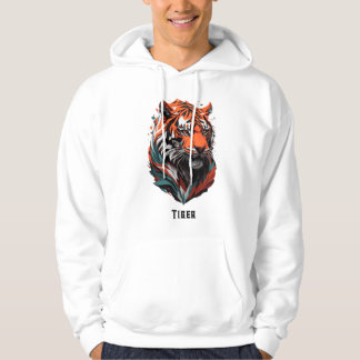 Tiger-Hemd Hoodie