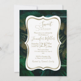 Tiger hiding in Foliage               Einladung