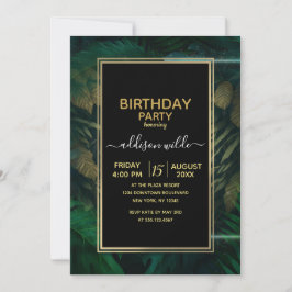 Tiger hiding in Foliage               Einladung