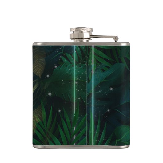 Tiger hiding in Foliage               Flachmann (Rückseite)