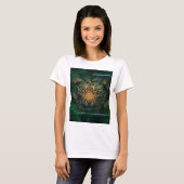 Tiger hiding in Foliage                T-Shirt (Vorne ganz)