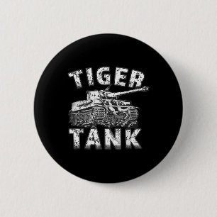 Tiger Historischer Weltkrieg 2 Ww2 Deutscher Panze Button