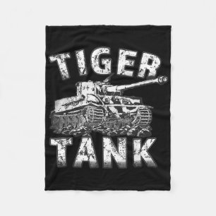 Tiger Historischer Weltkrieg 2 Ww2 Deutscher Panze Fleecedecke