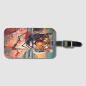 Tiger Holiday Gepäckanhänger (Vorderseite (Horizontal))