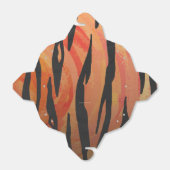 Tiger Hot orange und Black Print Geschenkschachtel (Ungefaltet)