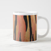 Tiger Hot orange und Black Print Jumbo-Tasse (Rechts)