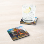 Tiger Hunting Briton Rivière 1920 Getränkeuntersetzer (Rechte Seite)