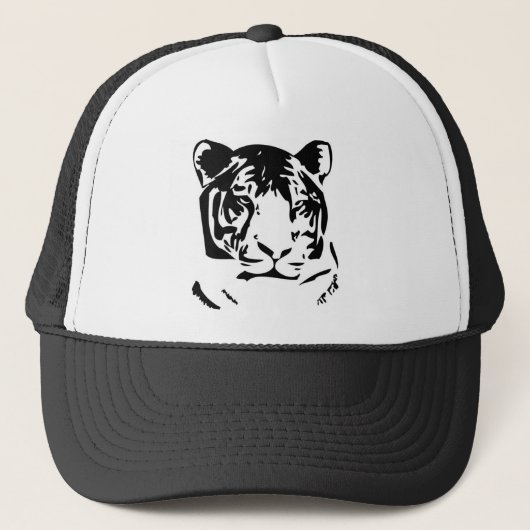 Tiger-Hut Truckerkappe (Vorderseite)