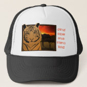 Tiger-Hut Truckerkappe (Vorderseite)