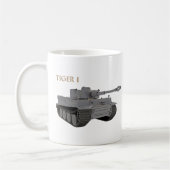 Tiger I Deutscher WW2-Tank Kaffeetasse (Links)