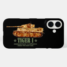 Tiger I. Weltkrieg Zweiter deutscher Panzer iPhone 16 Hülle