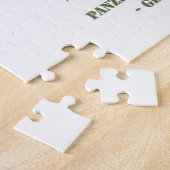 Tiger I. Weltkrieg Zweiter deutscher Panzer Puzzle (Seite)