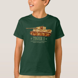 Tiger I. Weltkrieg Zweiter deutscher Panzer T-Shirt