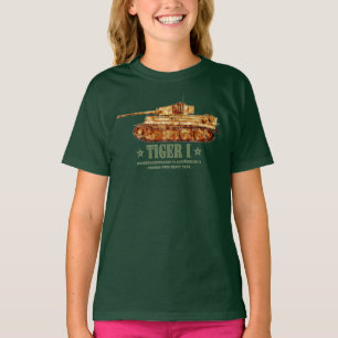 Tiger I Zweiter Weltkrieg deutscher schwerer Panze T-Shirt