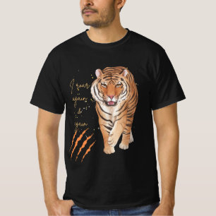 Tiger - Ich brüllen immer wieder T - Shirt