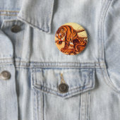 Tiger Illustration von Ito Jakuchu Button (Beispiel)