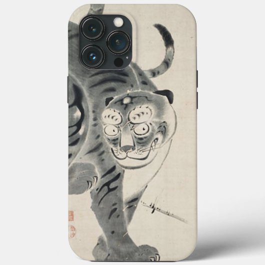 Tiger Illustration von Ito Jakuchu Case-Mate iPhone Hülle (Rückseite)