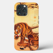 Tiger Illustration von Ito Jakuchu Case-Mate iPhone Hülle (Rückseite)