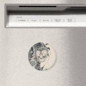 Tiger Illustration von Ito Jakuchu Magnet (In Situ (Geschirrspüler))