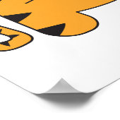 Tiger Illustration von Lorena Depante Poster (Ecke)