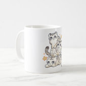 Tiger Illustrationsmagie Kaffeetasse (Vorderseite Links)