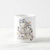 Tiger Illustrationsmagie Kaffeetasse (Mittel)