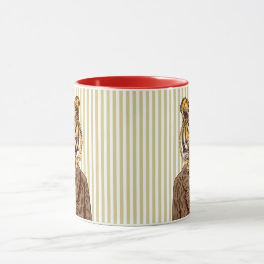 Tiger im Abend Tasse (Zentrum)