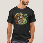 TIGER IM BAMBUS T-Shirt (Vorderseite)
