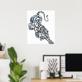 (Tiger im Dschungel) (1893) von Paul Ranson. Poster (Heimbüro)