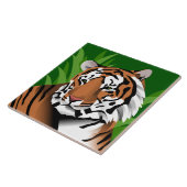 Tiger im Dschungel Fliese (Seite)