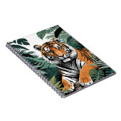 Tiger im Dschungel | Notebook-Journal Notizblock (Rechte Seite)