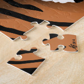 Tiger im Dschungel Puzzle (Seite)