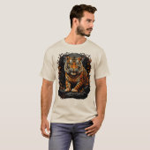 Tiger im Dschungel T-Shirt (Vorne ganz)