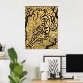 Tiger im Dschungel (Tiger in the Jungle) (1893 Poster (Heimbüro)