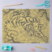 Tiger im Dschungel (Wild Animal) (von Paul Ranson) Seidenpapier (Basteln)