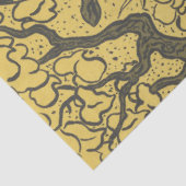 Tiger im Dschungel (Wild Animal) (von Paul Ranson) Seidenpapier (Ausschnitt)