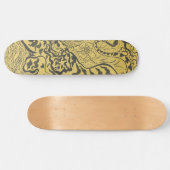 Tiger im Dschungel (Wild Animal) (von Paul Ranson) Skateboard (Horizontal)