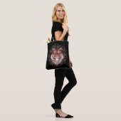 Tiger im Gras Tasche (Am Model)