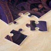 Tiger im lila puzzle (Seite)