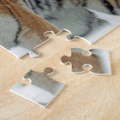 Tiger im Schnee Puzzle (Seite)