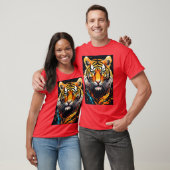 Tiger im Shirt für Männer (Unisex)