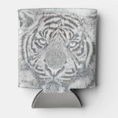 Tiger im Stift Dosenkühler (Vorderseite)