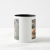 Tiger im Strom Tasse (Zentrum)