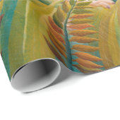 Tiger im Sturm Tropenwald Exotische Dschungel Geschenkpapier (Rolleneckpunkt)