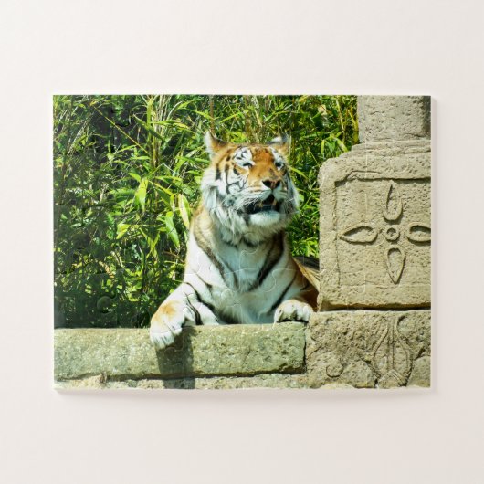 Tiger im Tempel Puzzle (Horizontal)
