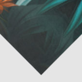 Tiger im tropischen Dschungel Seidenpapier (Detail)