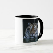 Tiger im Wasser Tasse (VorderseiteRechts)
