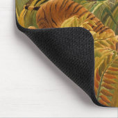 Tiger in a Tropical Storm by Henri Rousseau Mousepad (Ecke)