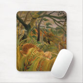 Tiger in a Tropical Storm by Henri Rousseau Mousepad (Mit Mouse)